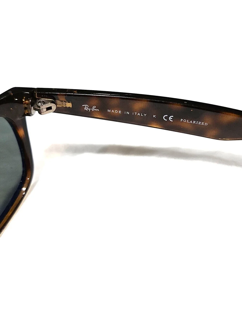 Ray Ban RB2132 902/58 Tortoise New Wayfarer Polarized Sunglasses 55/18 3P